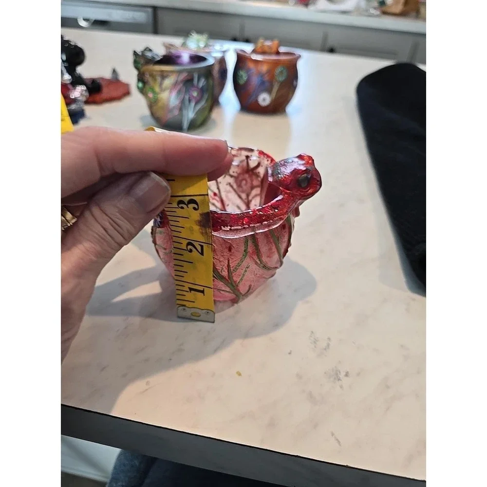 Handmade Resin Flower‎ Pot Decoration Gift. 683